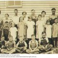 Round Top School, Wilson Co, TN  (early 1930s)

Truman Barrett (third from left, back row) and sister, Codean Barrett (third from right, back row)