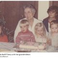 Maude Bailiff Perry and her grandchildren
